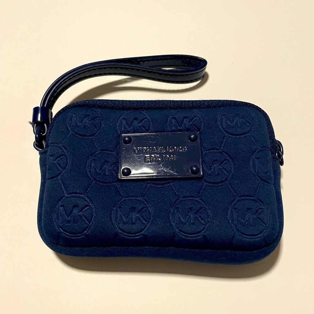 Michael Kors Small Wallet - Navy Blue